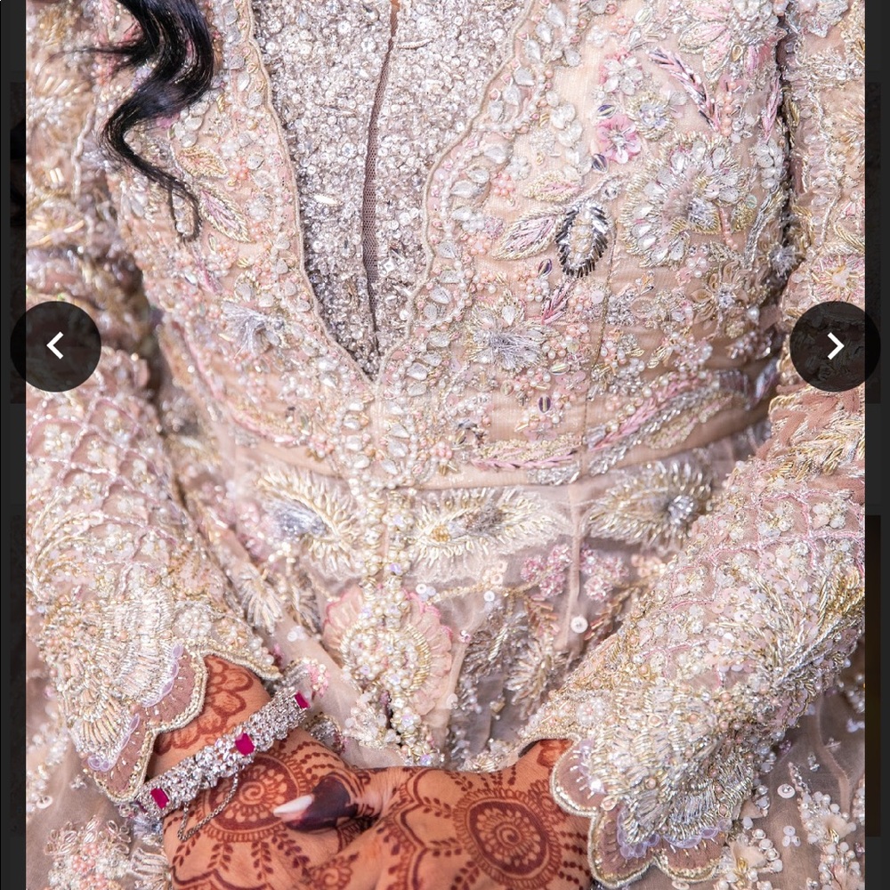 Suffuse wedding lengha